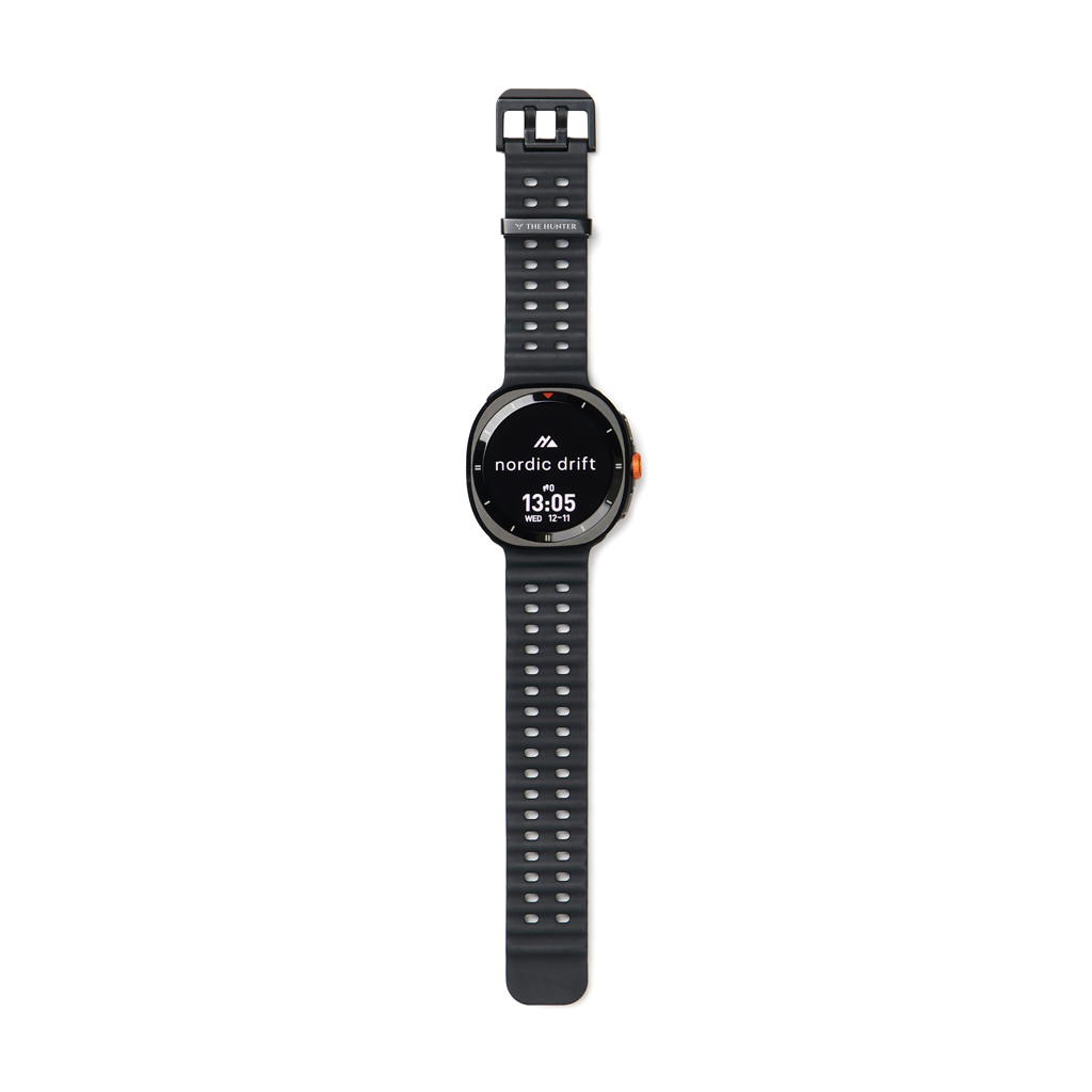Nordic Drift Titan High Performance Smartwatch mit AMOLED-Display und Lasergravur