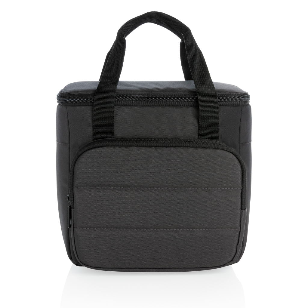 Impact AWARE RPET Kühltasche schwarz – mit Logo bedruckbar