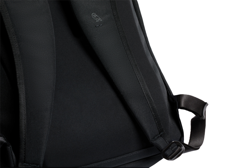 Bellroy Via Rucksack 16-Zoll, recyceltes PET, schwarz – bedruckbar