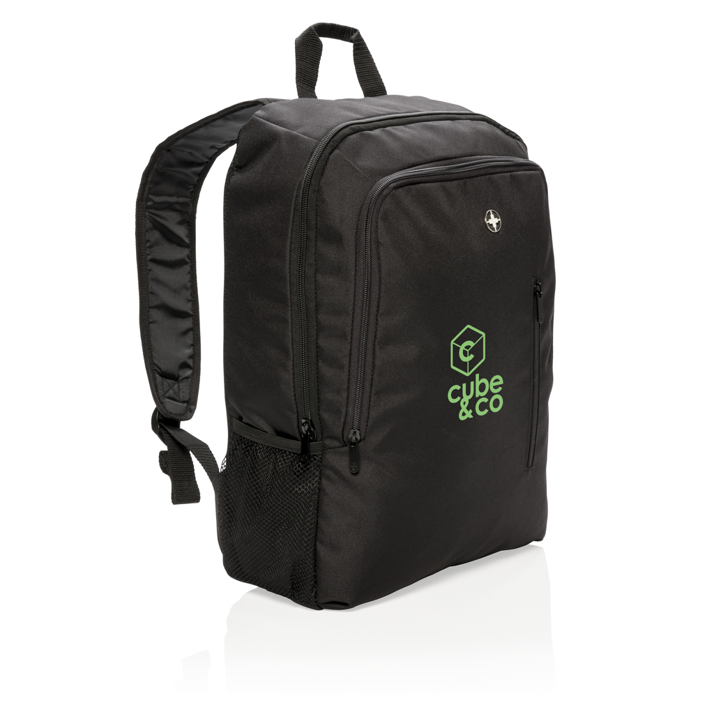 Swiss Peak Laptop-Rucksack 17 Zoll P762 mit Logo bedrucken Swiss Peak Laptop-Rucksack 17 Zoll P762 mit Logo bedrucken