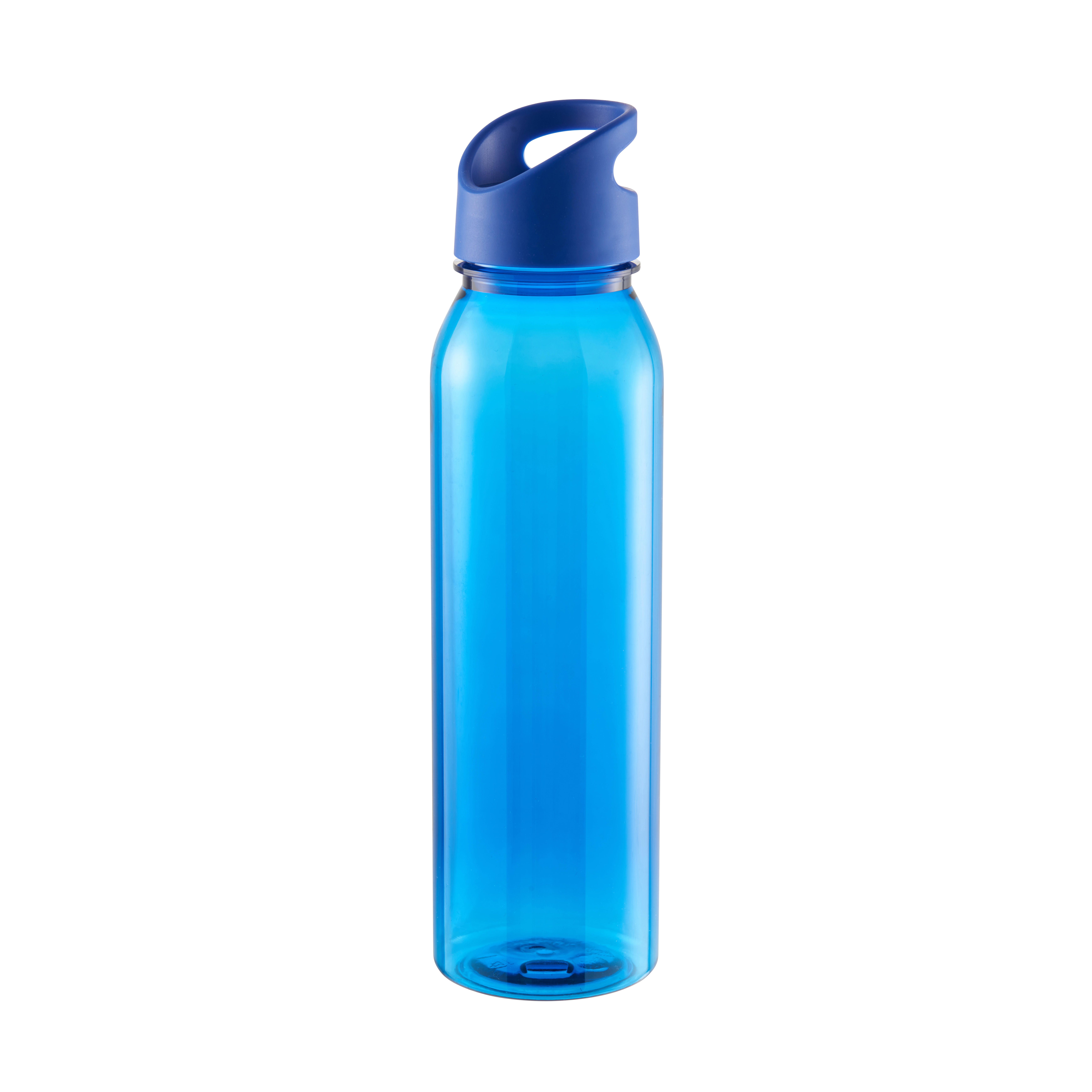 Trinkflasche Active "Wave", 650 ml , RENEW – transparent-blau Trinkflasche Active "Wave", 650 ml , RENEW – transparent-blau
