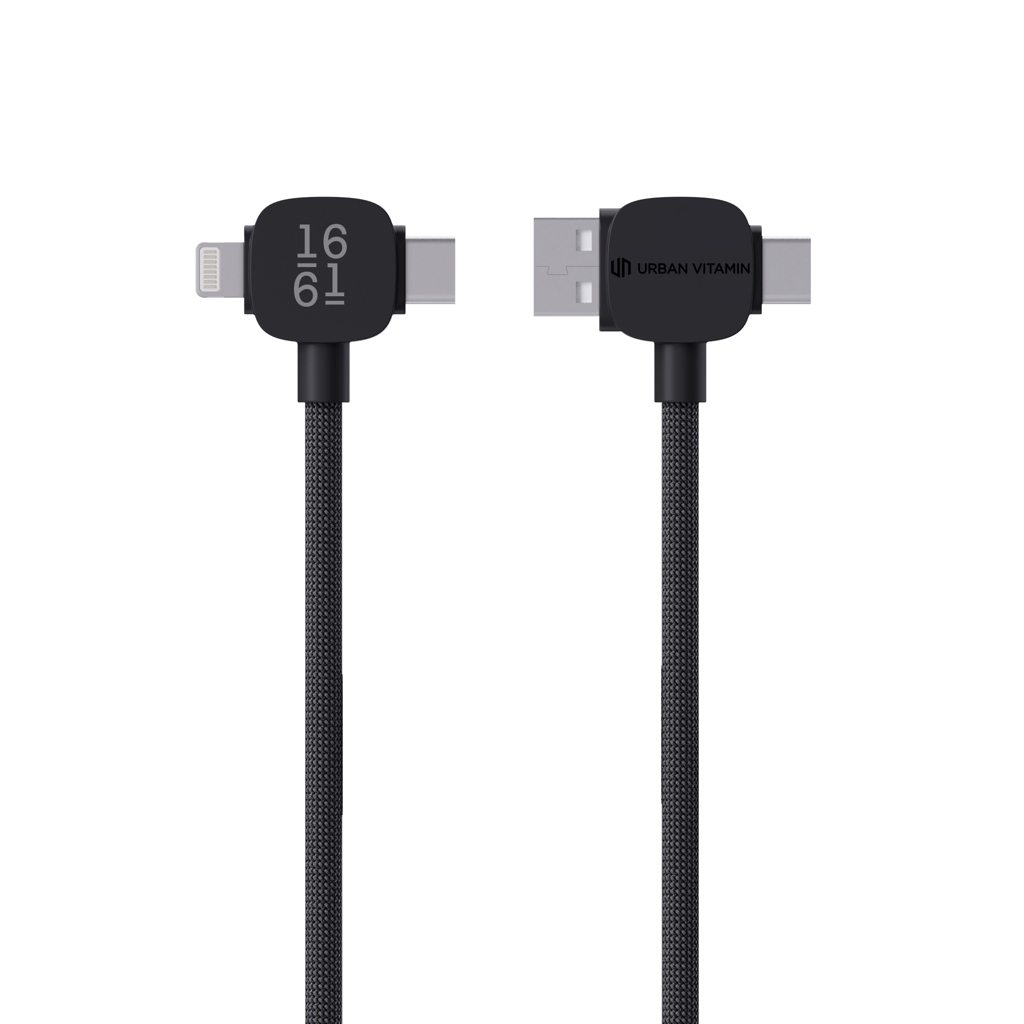 Stockton Magnetkabel 65W RCS ABS - Praktisches Werbegeschenk für Events