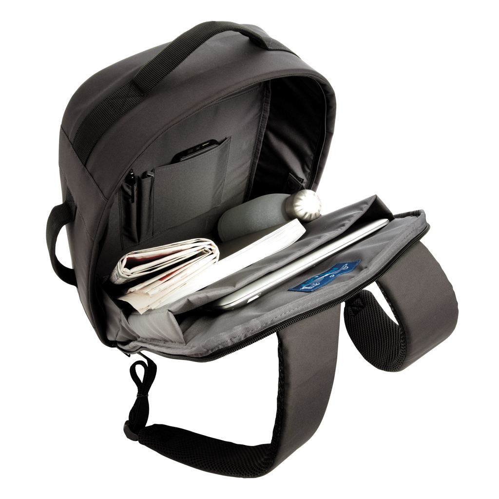 Impact AWARE™ RPET Anti-Diebstahl Laptop-Rucksack 15,6 Zoll Impact AWARE™ RPET Anti-Diebstahl Laptop-Rucksack 15,6 Zoll