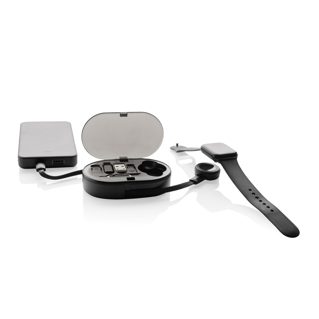 Chargevix Multifunktionales 60W-Lade-Set aus RCS rPlastic, bedruckbar