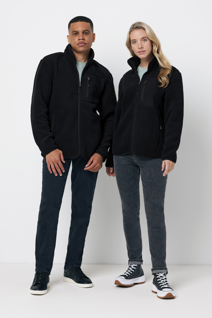 iqoniq Diran Unisex-Fleecejacke aus 100 % recyceltem Polyester, bestickbar und bedruckbar iqoniq Diran Unisex-Fleecejacke aus 100 % recyceltem Polyester, bestickbar und bedruckbar