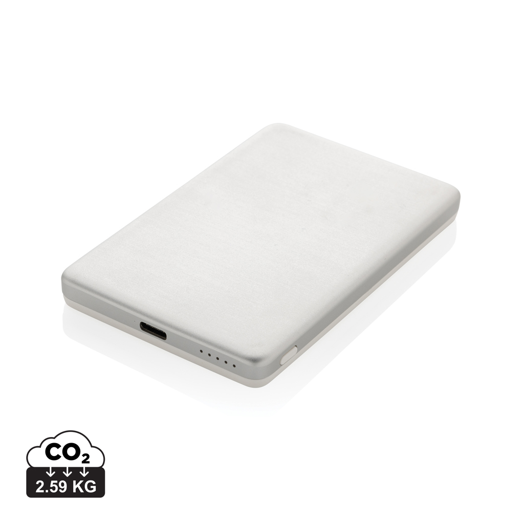 XD Collection Orion Powerbank 5.000 mAh magnetisch — recyceltes Aluminium, bedruckbar XD Collection Orion Powerbank 5.000 mAh magnetisch — recyceltes Aluminium, bedruckbar