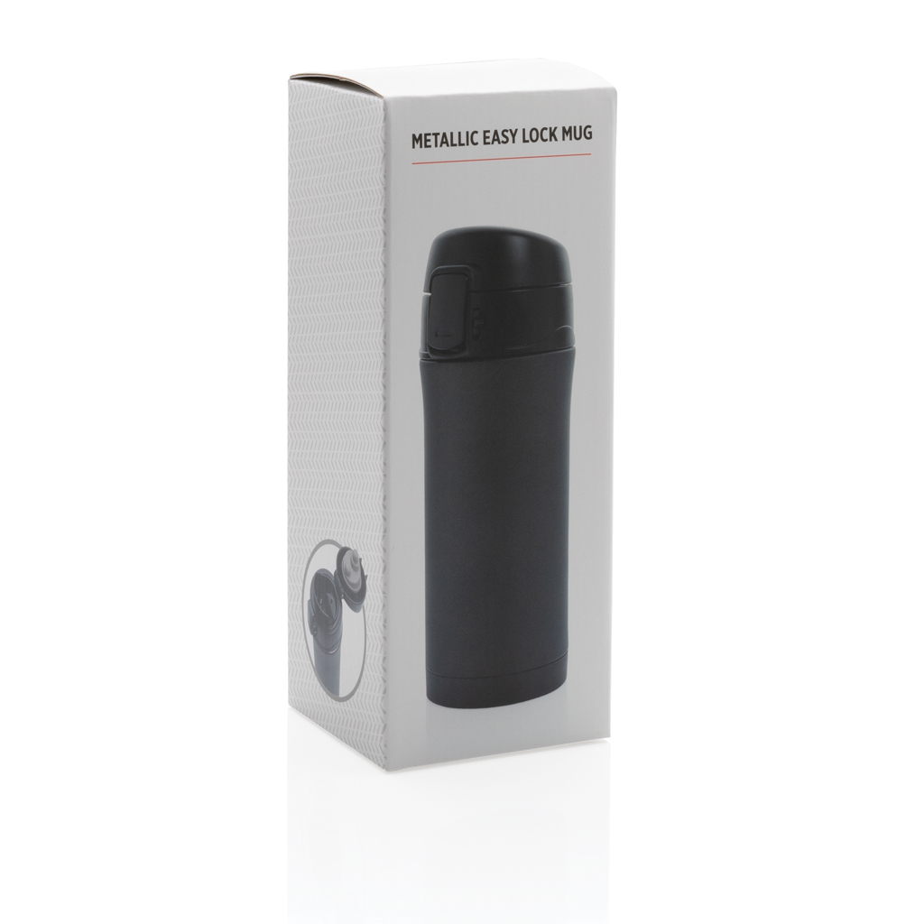 XD Collection Metallic Easy-Lock Vakuum-Becher 300 ml mit Logo