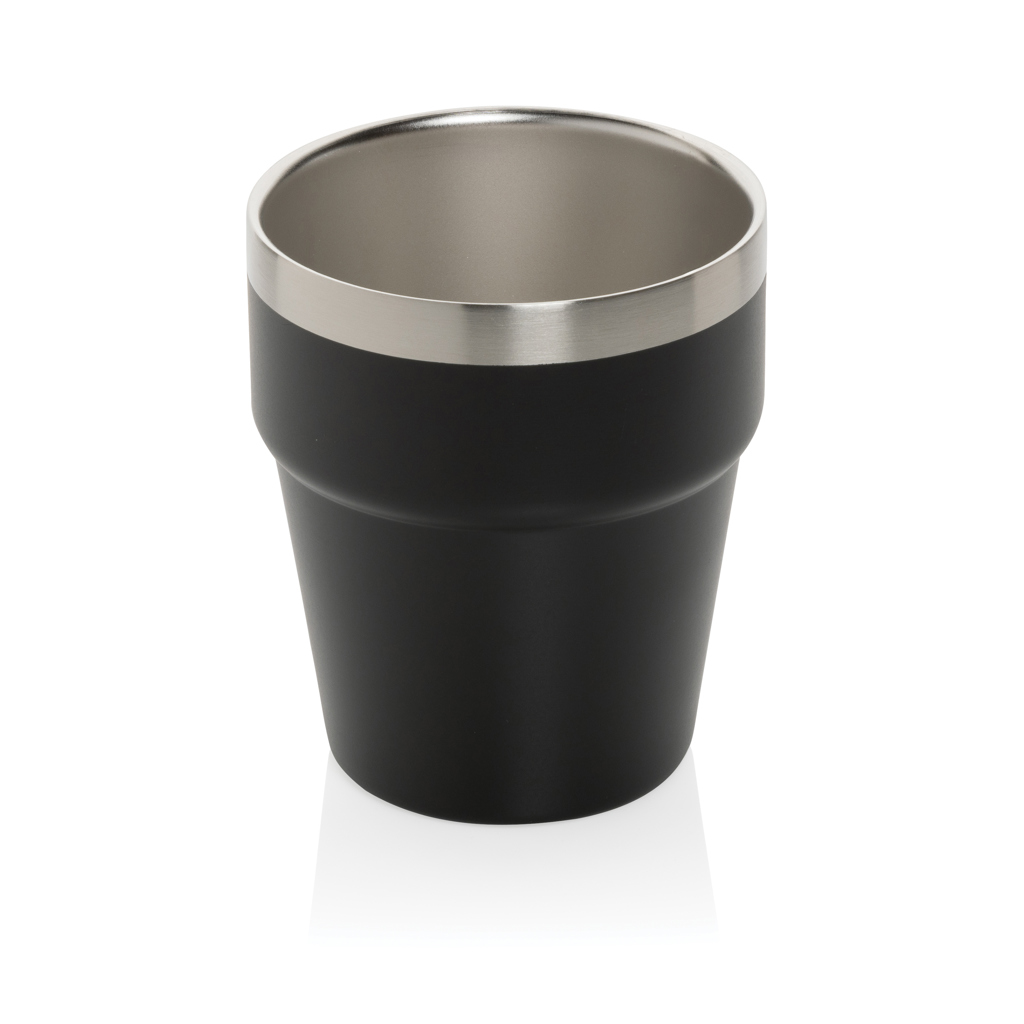Clark Doppelwandige RCS Kaffeetasse 300 ml aus recyceltem Edelstahl Clark Doppelwandige RCS Kaffeetasse 300 ml aus recyceltem Edelstahl