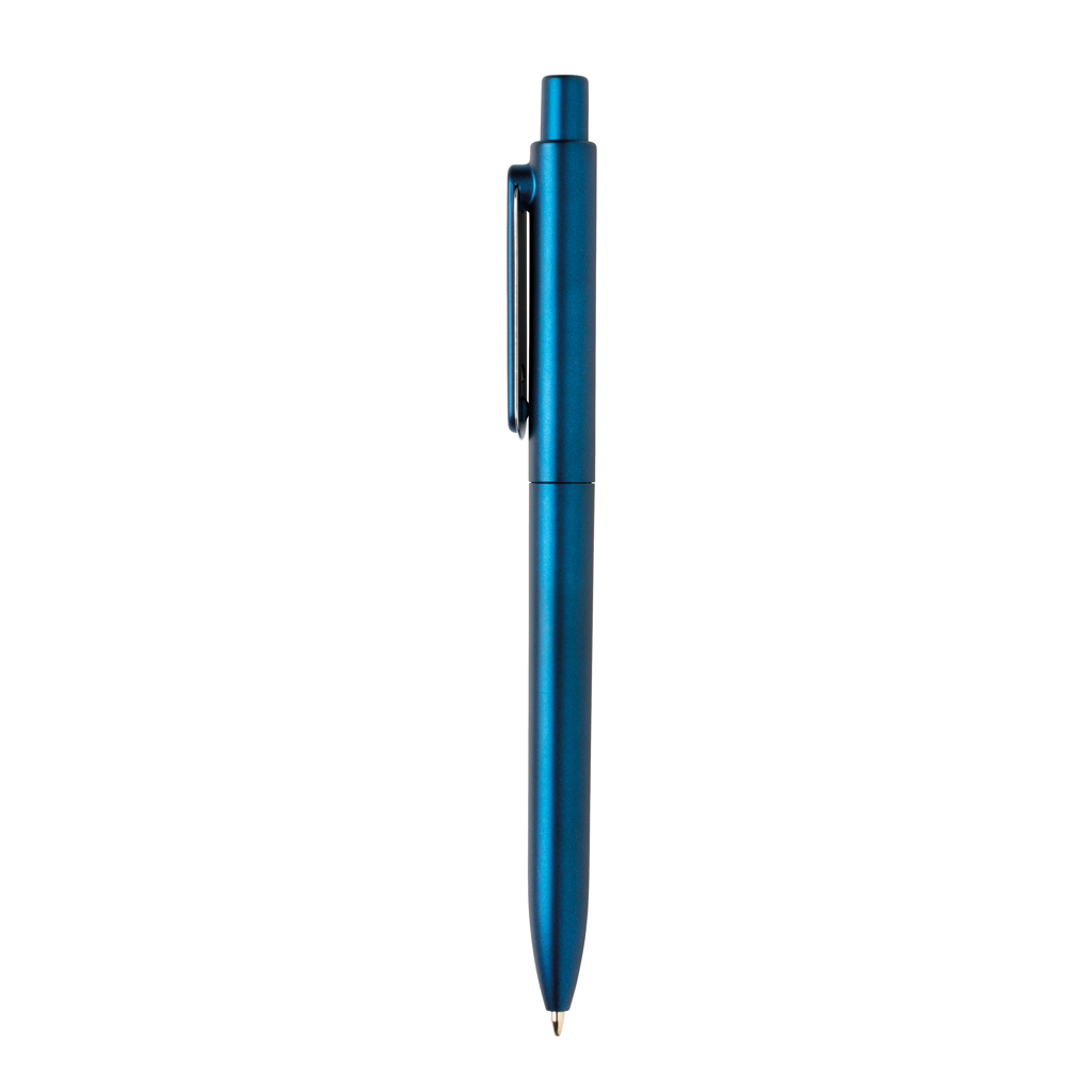X6 Stift mit Metallic-Finish und Dokumental-Mine — bedruckbar