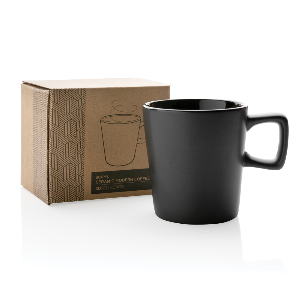 XD Collection Keramik Kaffeetasse 300 ml mit Logo bedrucken