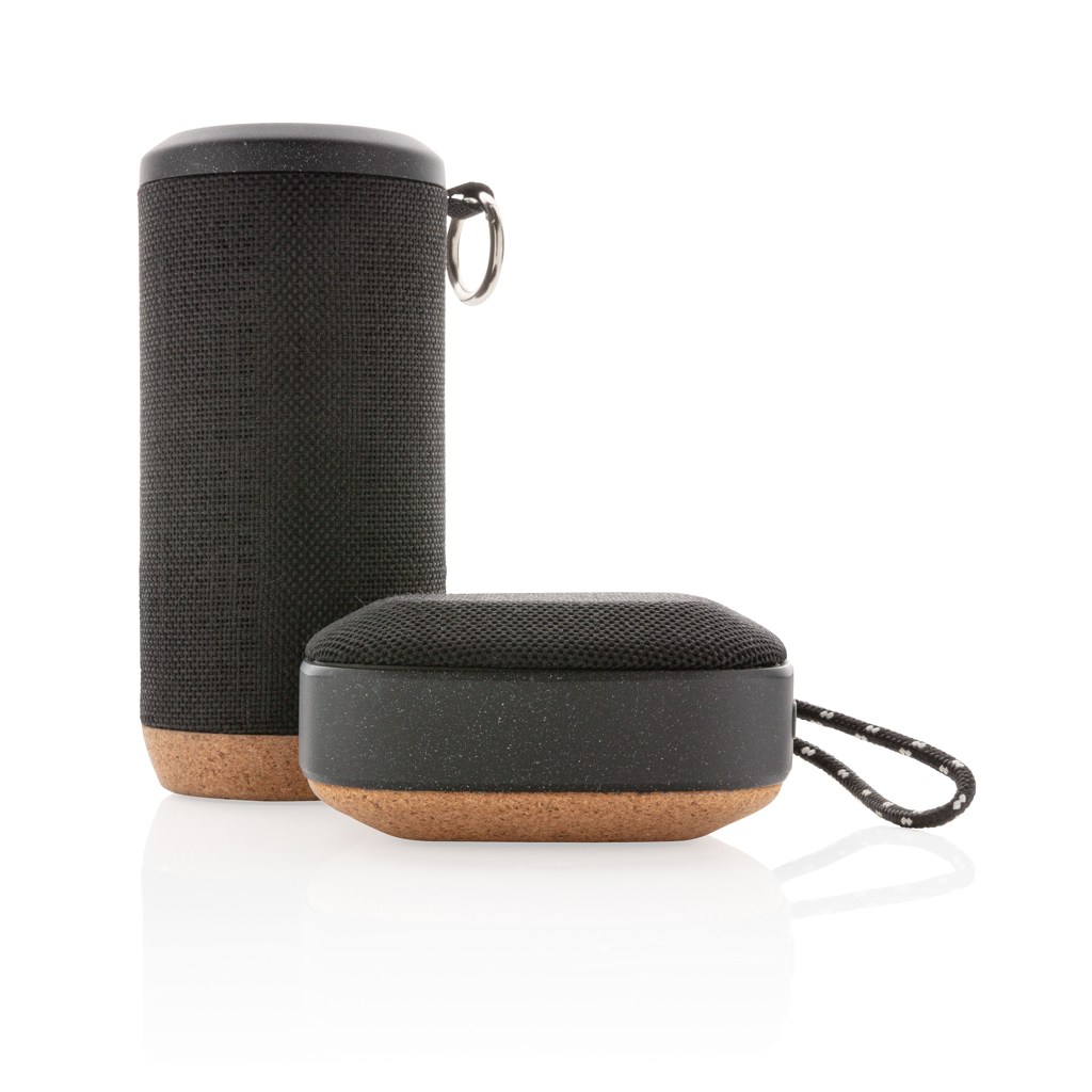 XD Xclusive Baia 10W Bluetooth-Lautsprecher mit Korkboden und IPX5-Schutz