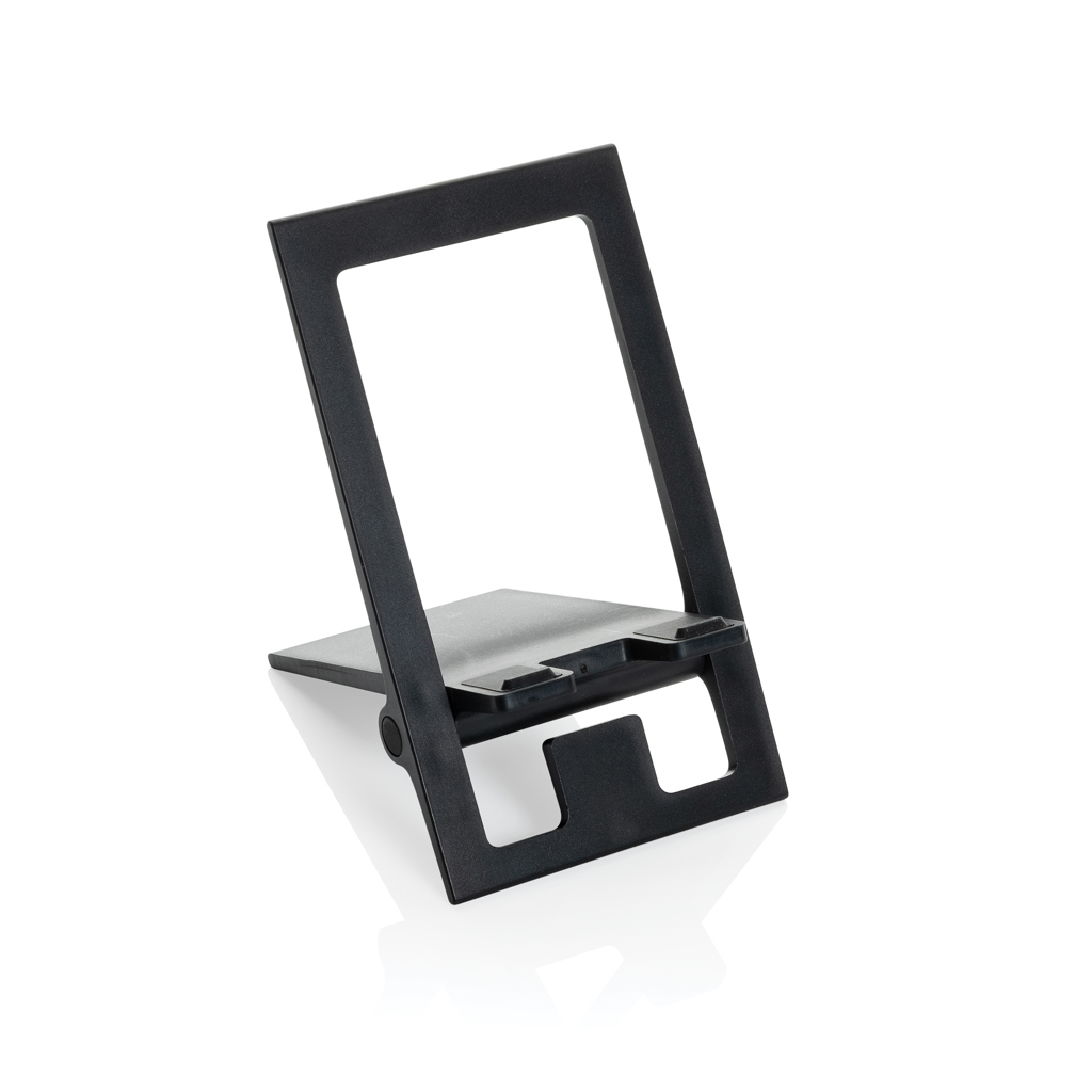 SnapStand Faltbarer Telefonständer aus 85 % recyceltem ABS – bedruckbar SnapStand Faltbarer Telefonständer aus 85 % recyceltem ABS – bedruckbar