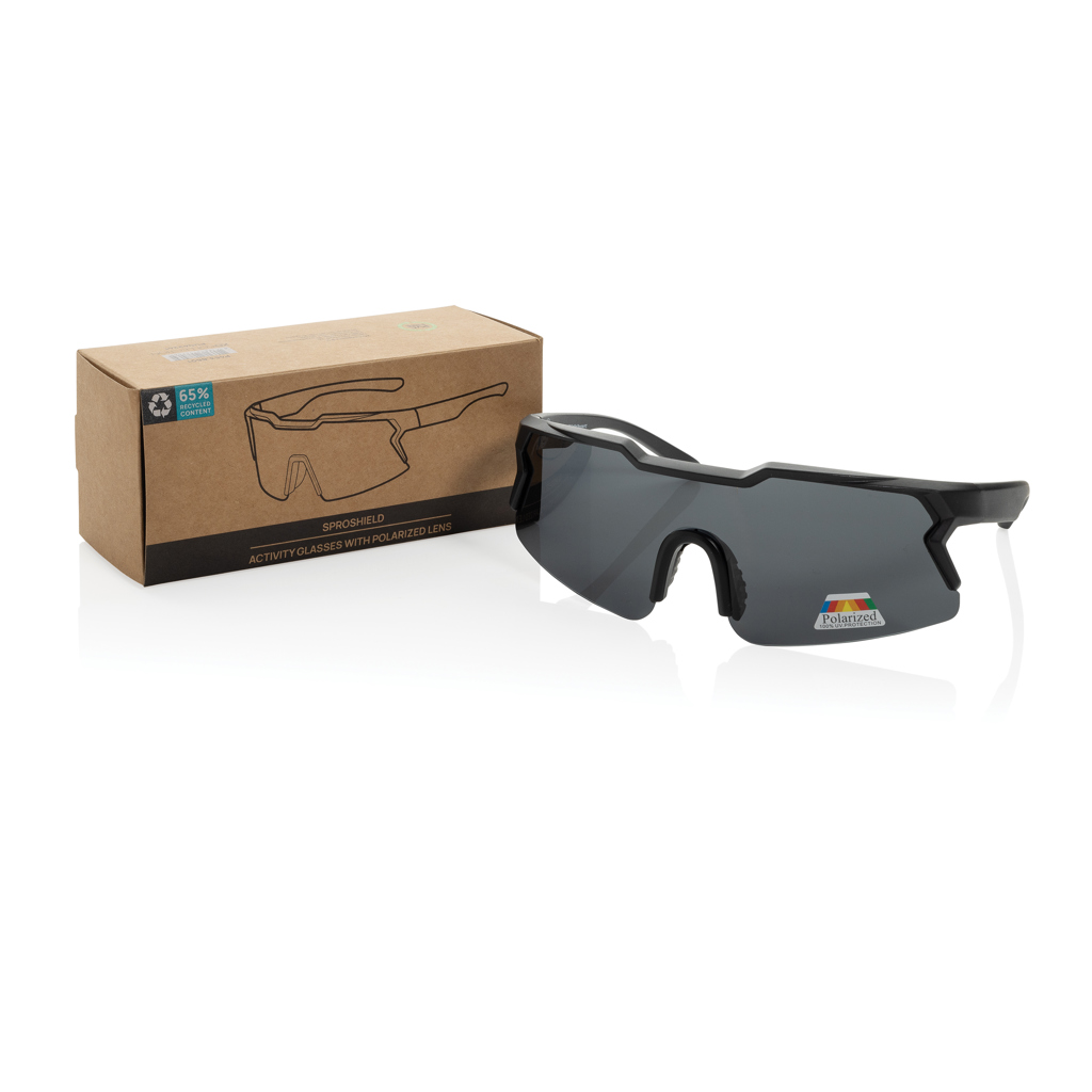 SproShield RCS Sportbrille mit polarisierten Gläsern – XD Collection
