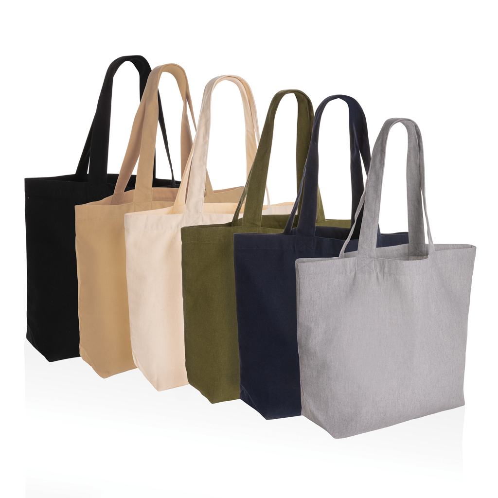 Impact AWARE 240g/m² rcCanvas Shopper mit Innentasche, ungefärbt Impact AWARE 240g/m² rcCanvas Shopper mit Innentasche, ungefärbt