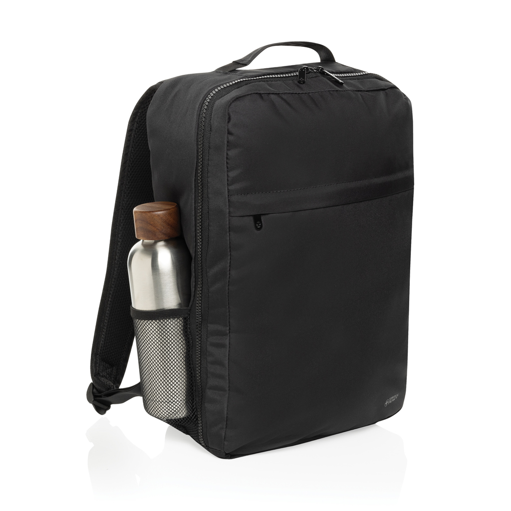 Swiss Peak Aware RPET Laptop-Rucksack 15,6 Zoll mit Logo-Druck