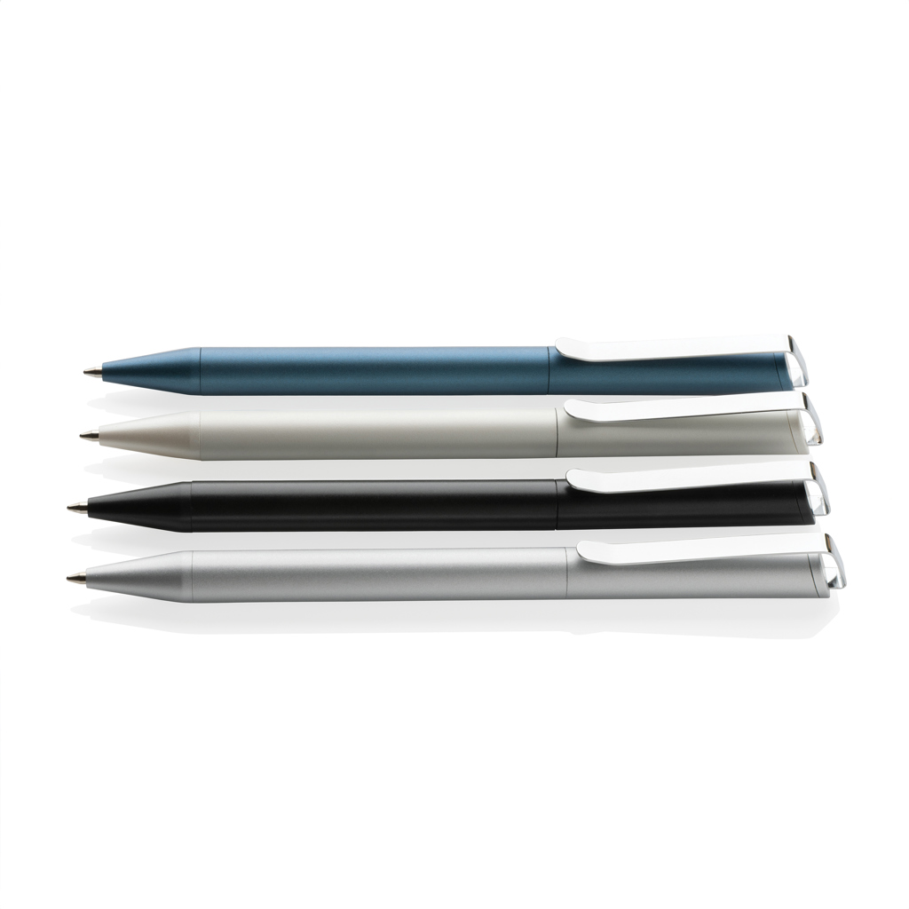 Xavi Stift Aluminium Blau – Eleganter Werbeartikel mit Logo für Events