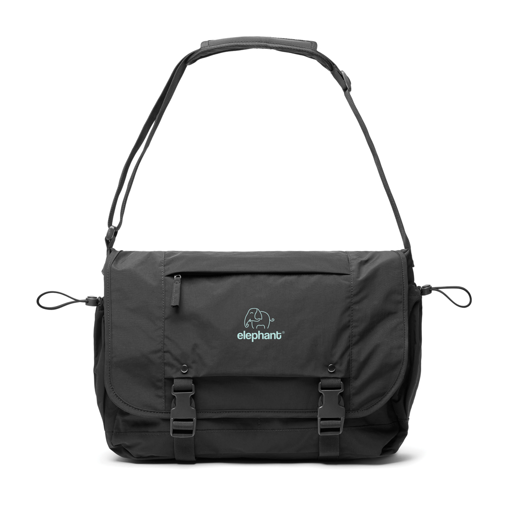 KENTO Urban Messenger Bag 15,6 Zoll aus RCS-recyceltem Nylon