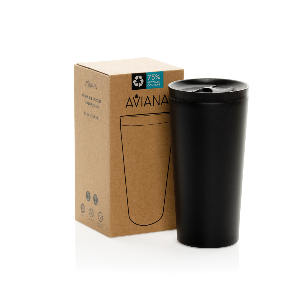 Aviana Rowan Thermobecher 500ml aus recyceltem Edelstahl Aviana Rowan Thermobecher 500ml aus recyceltem Edelstahl