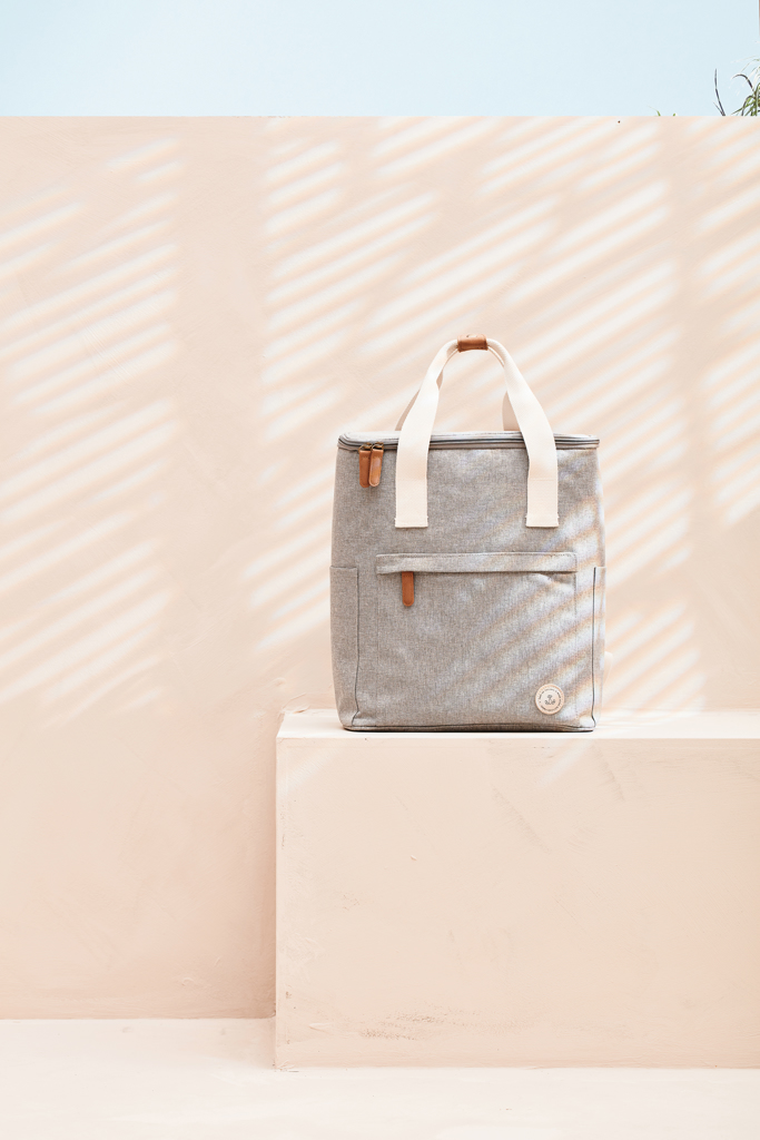 VINGA Sortino Wanderkühlrucksack aus PET mit Logodruck VINGA Sortino Wanderkühlrucksack aus PET mit Logodruck