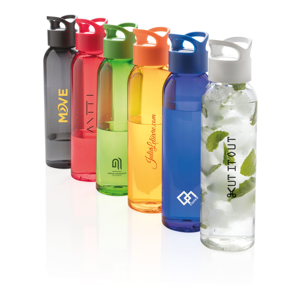 BPA-freie Pro-Trinkflasche 650 ml, auslaufsicher schwarz