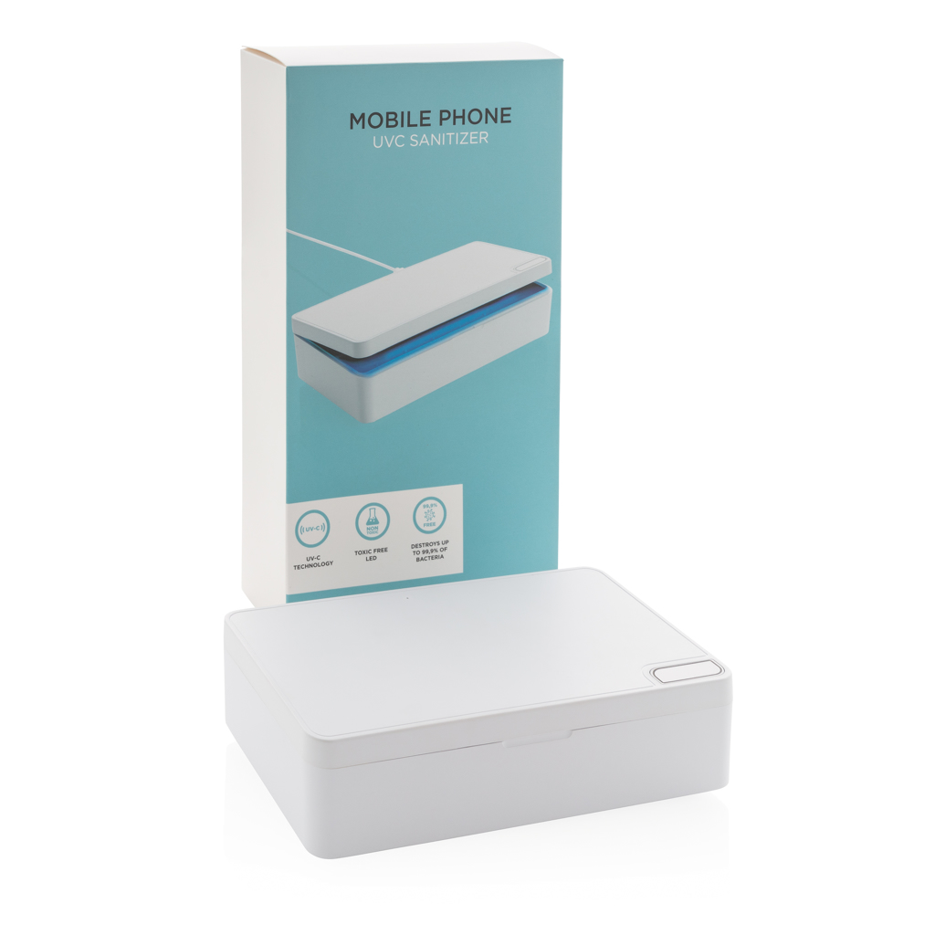 UV-C Sterilisator Box – quecksilberfreie LEDs weiß UV-C Sterilisator Box – quecksilberfreie LEDs weiß