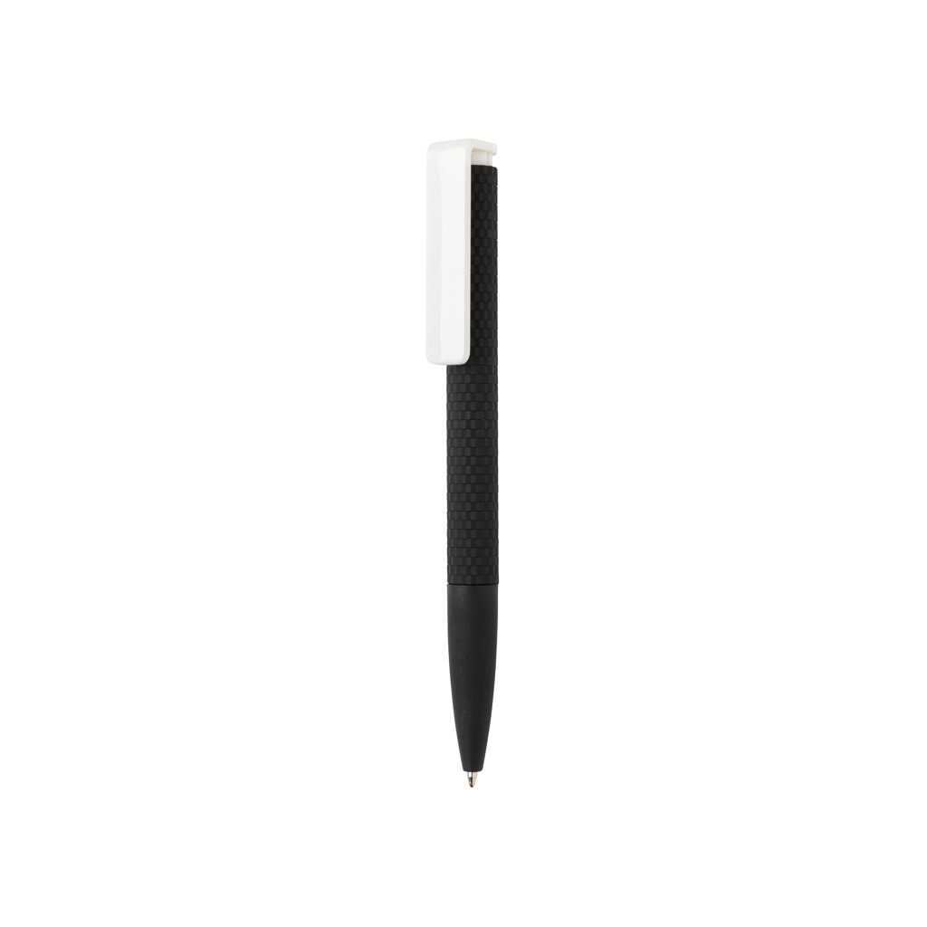 X7 Smooth-Touch Kugelschreiber, Dokumental 1200m – schwarz