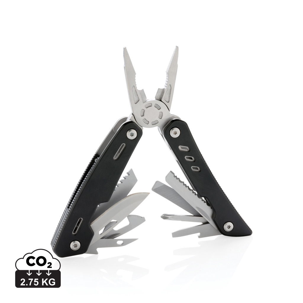 Solid Multitool 12-in-1 mit Aluminium-Case, XD Collection Solid Multitool 12-in-1 mit Aluminium-Case, XD Collection