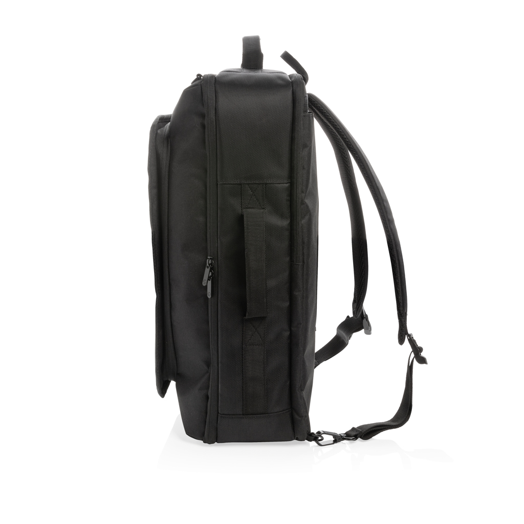 Swiss Peak 4-in-1 Rucksack wandelbar mit 15,6'' Laptopfach, RFID-Schutz, PVC-frei