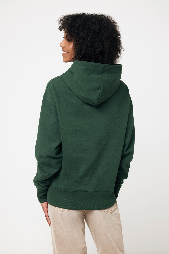 iqoniq Yoho Relax-Hoodie 340 g/m² aus 50 % recycelter & 50 % Bio-Baumwolle, bestickbar & bedruckbar