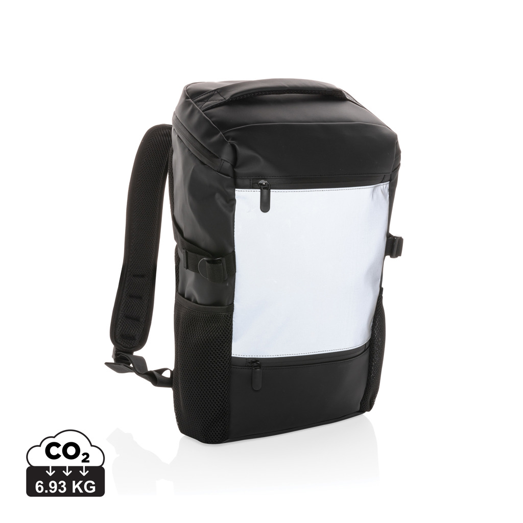 XD Collection Reflektierender Laptop-Rucksack 15,6 Zoll mit Easy-Access-Fach XD Collection Reflektierender Laptop-Rucksack 15,6 Zoll mit Easy-Access-Fach