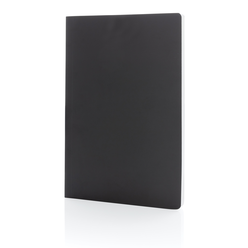Impact A5 Notizbuch aus Steinpapier mit Logo bedrucken Impact A5 Notizbuch aus Steinpapier mit Logo bedrucken