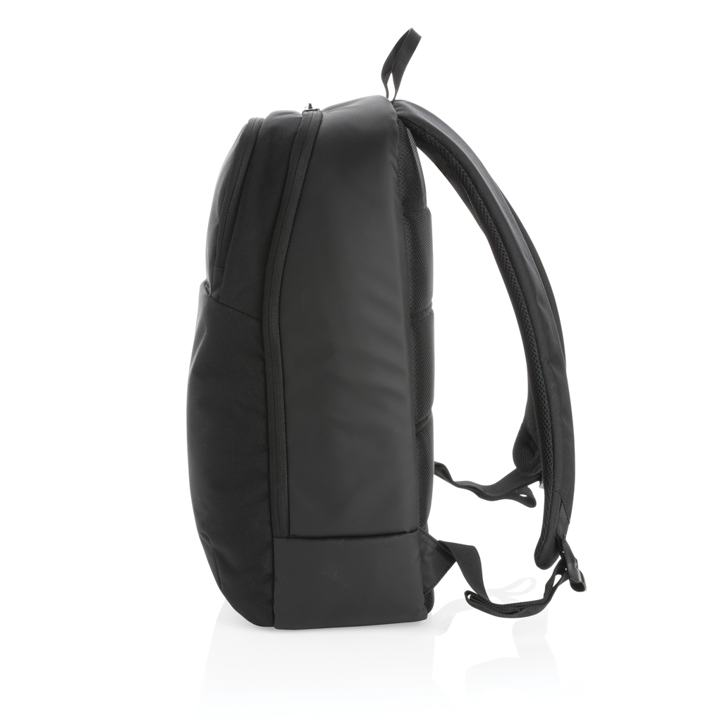 Swiss Peak Laptop-Rucksack mit UV-C-Sterilisationstasche, 15,6 Zoll, bedruckbar