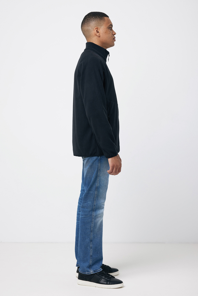 iqoniq Talung Mikrofleece-Jacke aus 100% recyceltem Polyester (Unisex) mit Logo-Veredelung iqoniq Talung Mikrofleece-Jacke aus 100% recyceltem Polyester (Unisex) mit Logo-Veredelung
