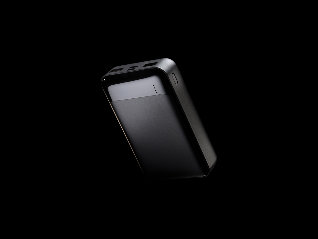 XD Collection 10.000 mAh Powerbank aus RCS-recyceltem ABS — bedruckbar
