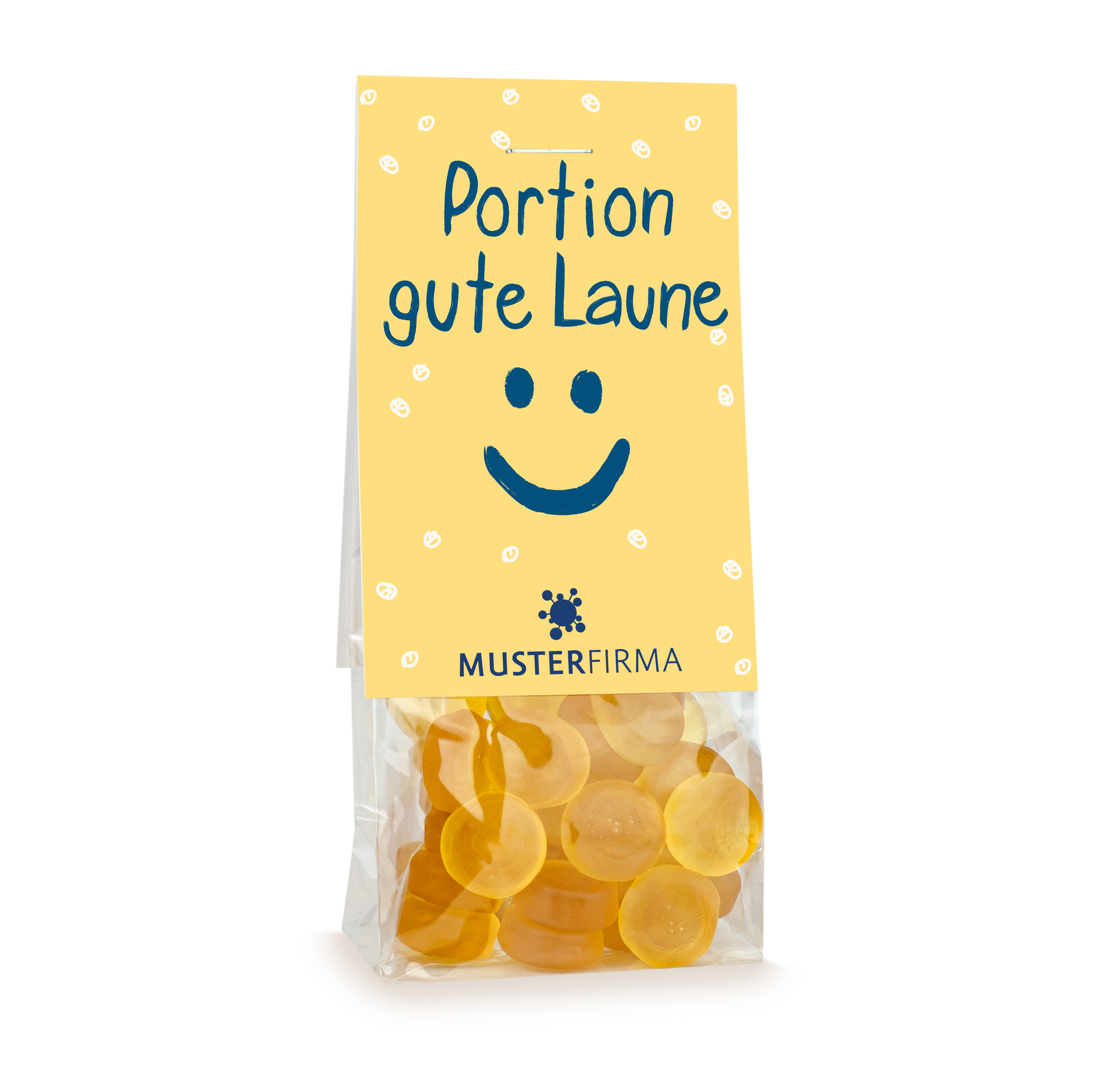 Naschbeutel Portion gute Laune Naschbeutel Portion gute Laune