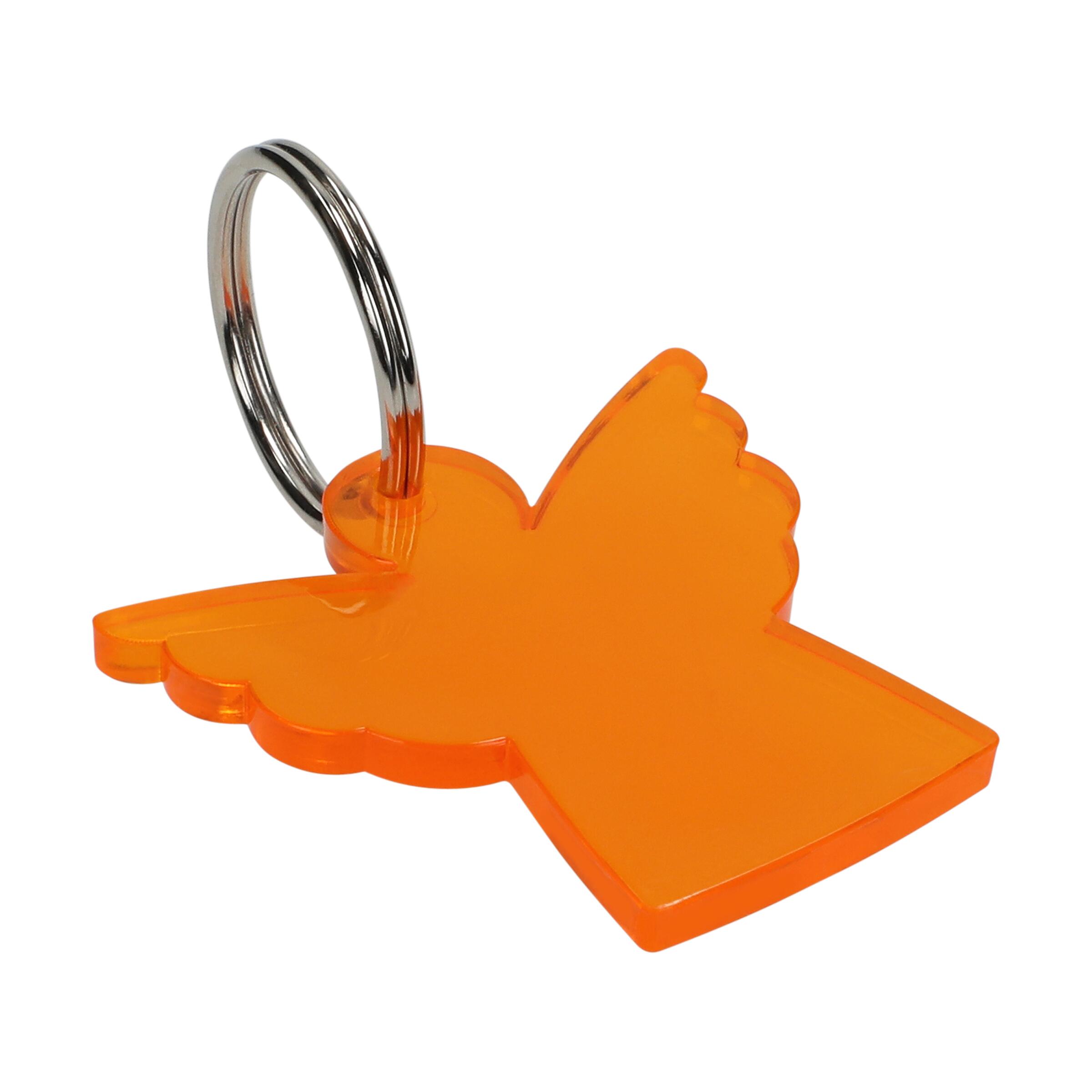 Schlüsselanhänger "Engel" – trend-orange PS