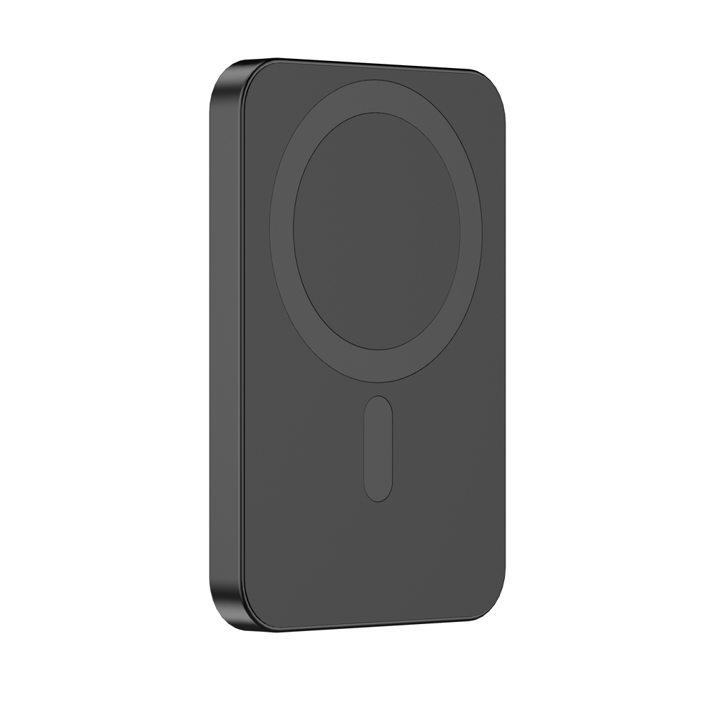 Urban Vitamin Richmond 5000mAh Magnetische Wireless-Powerbank aus RCS-Recyclingmaterial Urban Vitamin Richmond 5000mAh Magnetische Wireless-Powerbank aus RCS-Recyclingmaterial