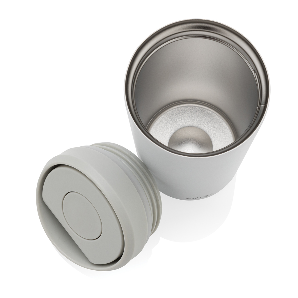 Avira Alix Klickbecher 400 ml — RCS-Recycling-Stahl mit One-Click-Deckel Avira Alix Klickbecher 400 ml — RCS-Recycling-Stahl mit One-Click-Deckel