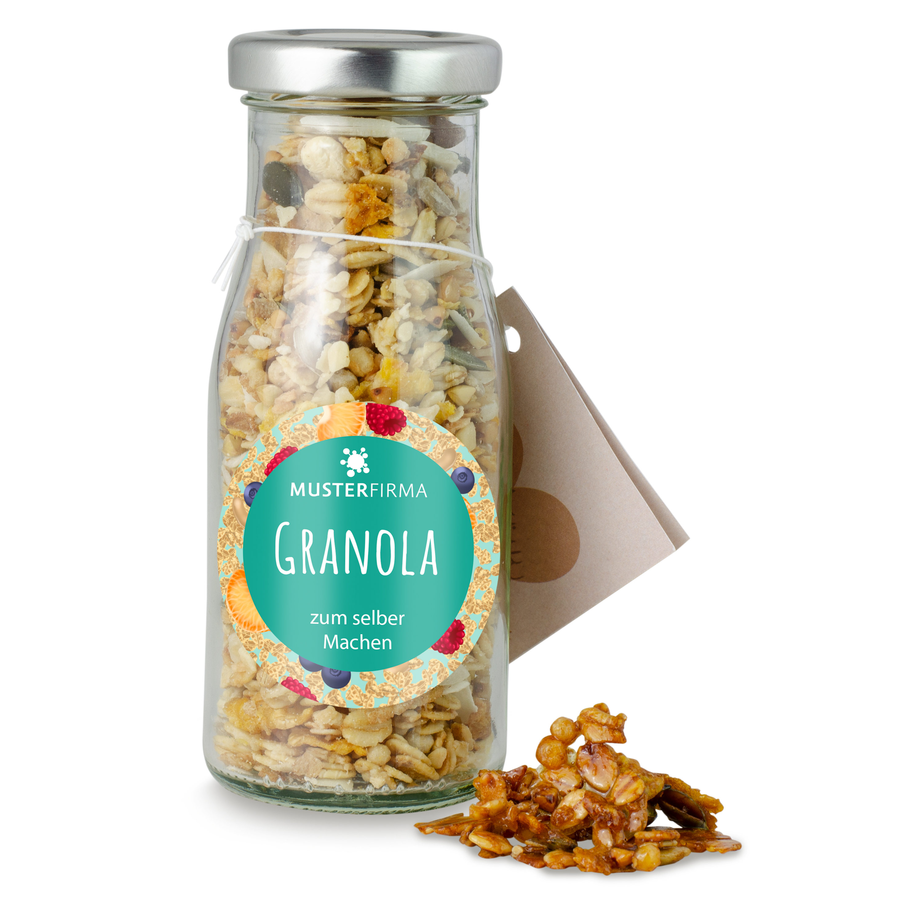 DIY Flasche Granola DIY Flasche Granola