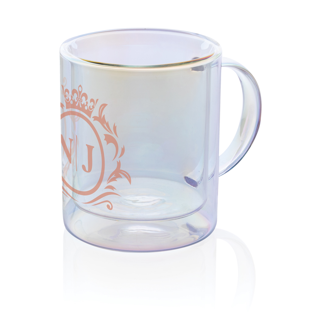 Doppelwand-Glasbecher 330ml, Borosilikat – transparent Doppelwand-Glasbecher 330ml, Borosilikat – transparent