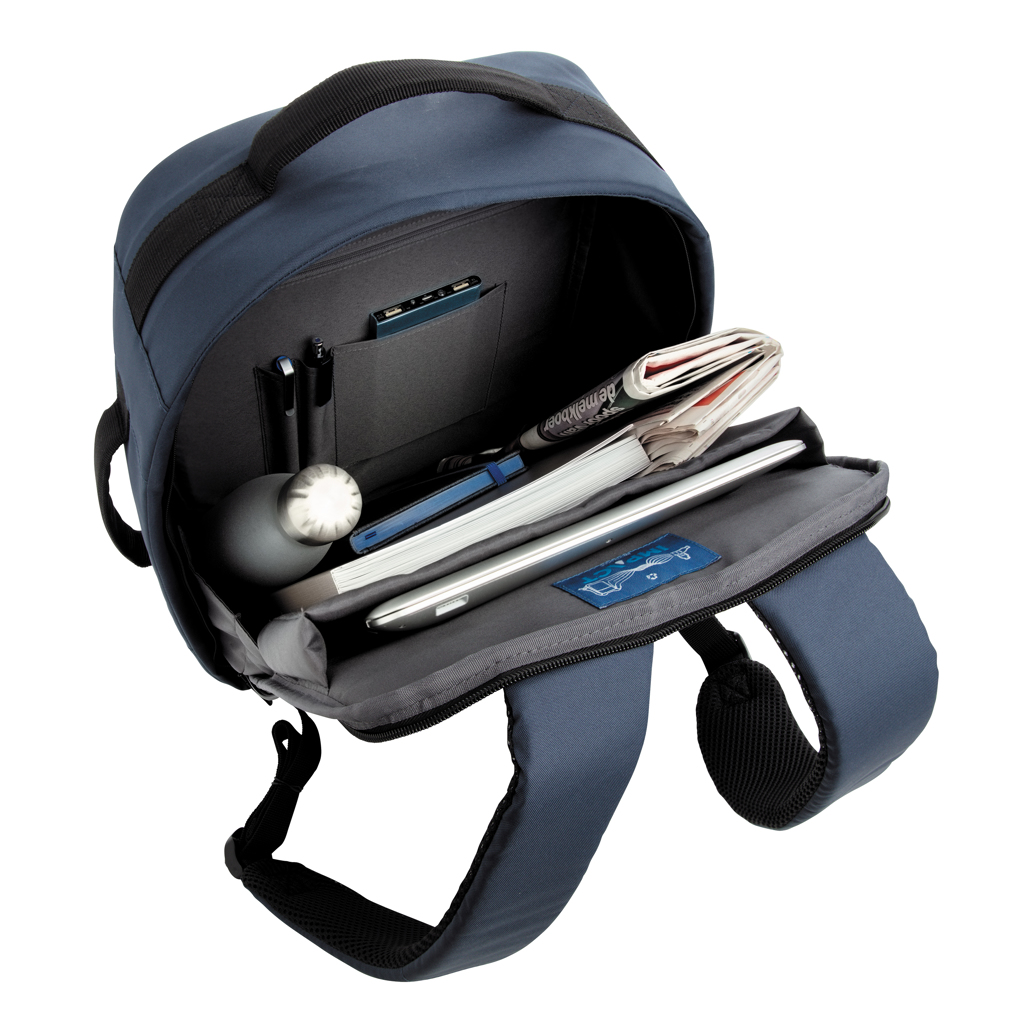 Impact AWARE™ RPET Anti-Diebstahl Laptop-Rucksack 15,6 Zoll Impact AWARE™ RPET Anti-Diebstahl Laptop-Rucksack 15,6 Zoll