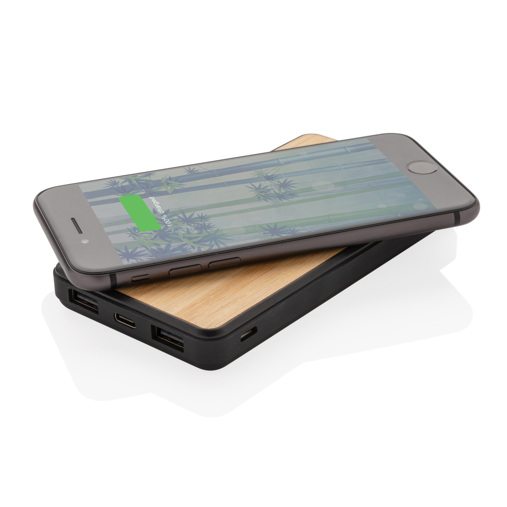 BambooTouch RCS Powerbank 8000mAh - Edles Werbegeschenk mit Logo