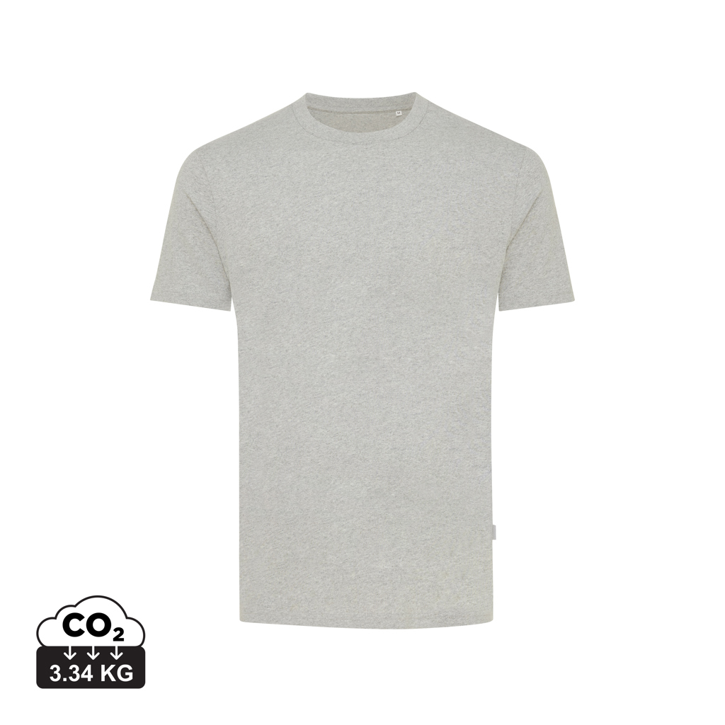 IQONIQ Manuel Unisex-T-Shirt aus 50% recycelter Baumwolle, ungefärbt