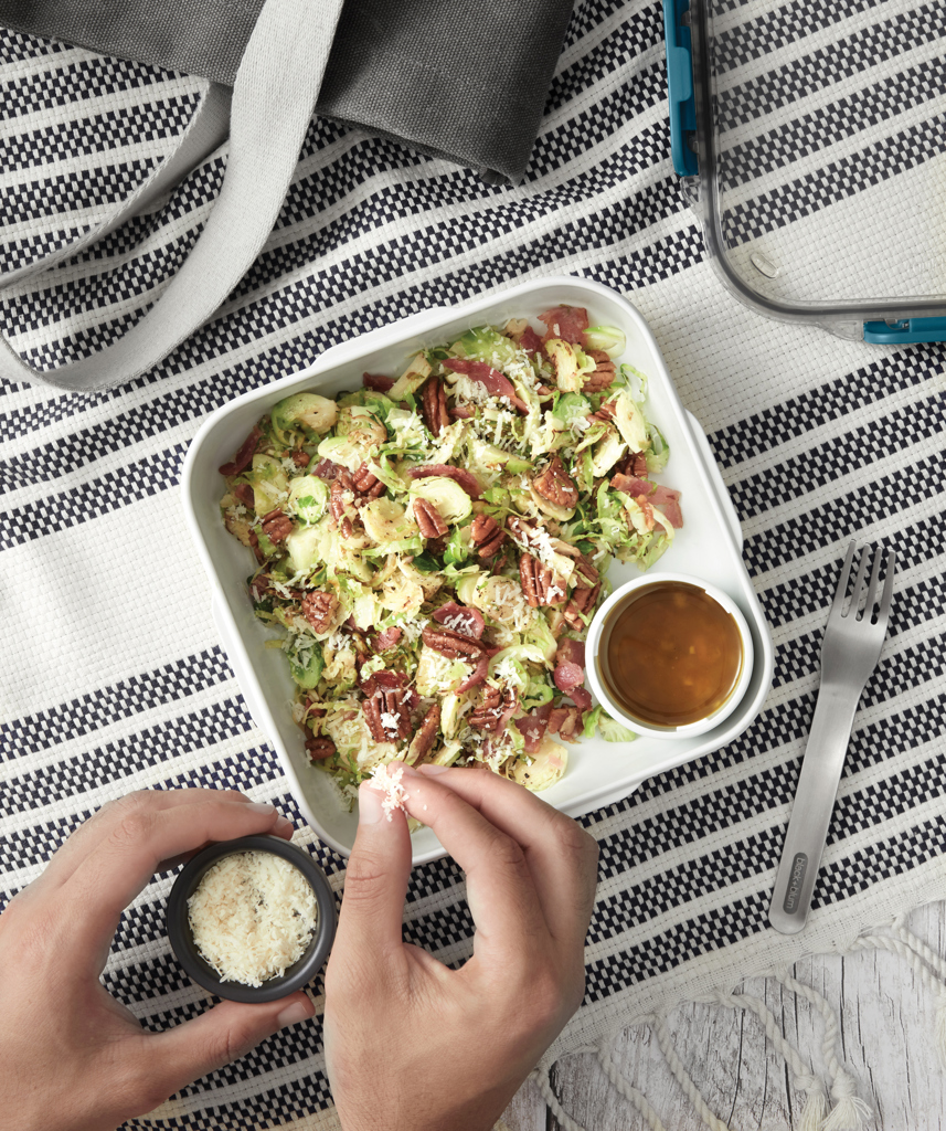 Black + Blum Lunch Box Original – Bento-Lunchbox mit Soßentopf, bedruckbar Black + Blum Lunch Box Original – Bento-Lunchbox mit Soßentopf, bedruckbar