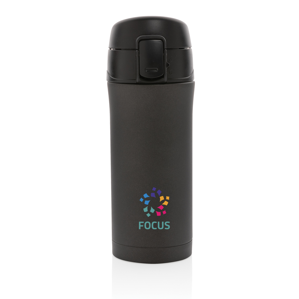 XD Collection Metallic Easy-Lock Vakuum-Becher 300 ml mit Logo
