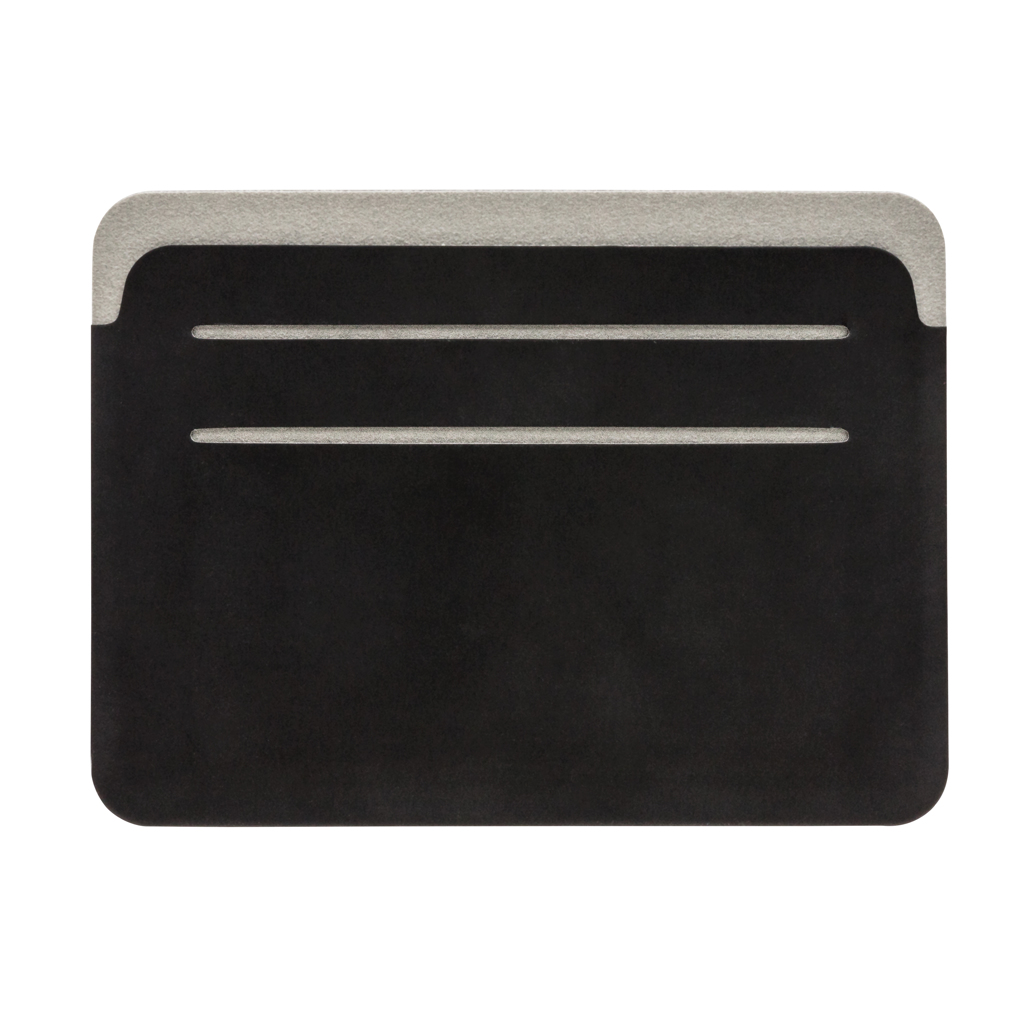 XD Xclusive Quebec RFID Kartenhalter aus PU, schwarz – mit Logo veredelbar XD Xclusive Quebec RFID Kartenhalter aus PU, schwarz – mit Logo veredelbar