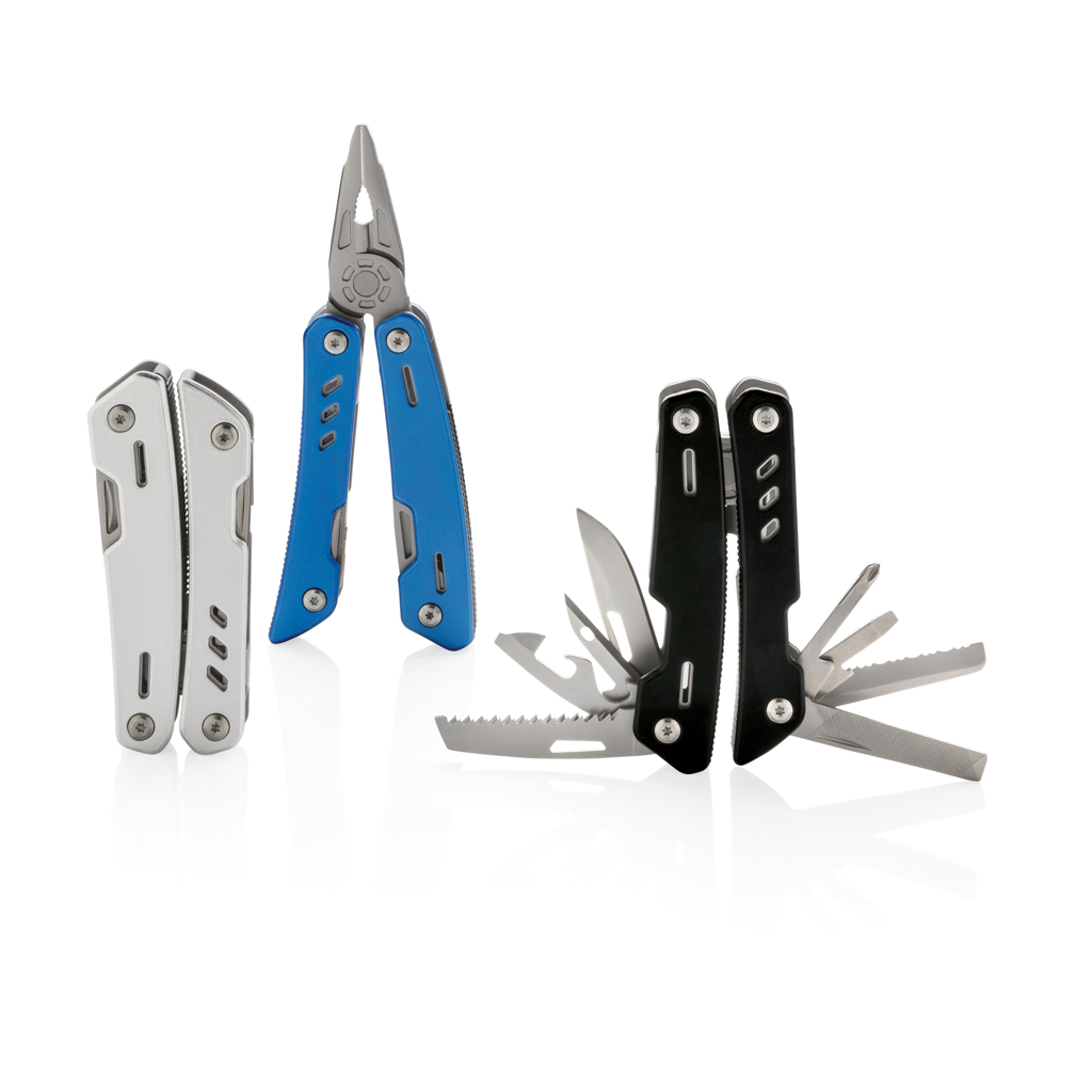 Solid Multitool 12-in-1 mit Aluminium-Case, XD Collection Solid Multitool 12-in-1 mit Aluminium-Case, XD Collection