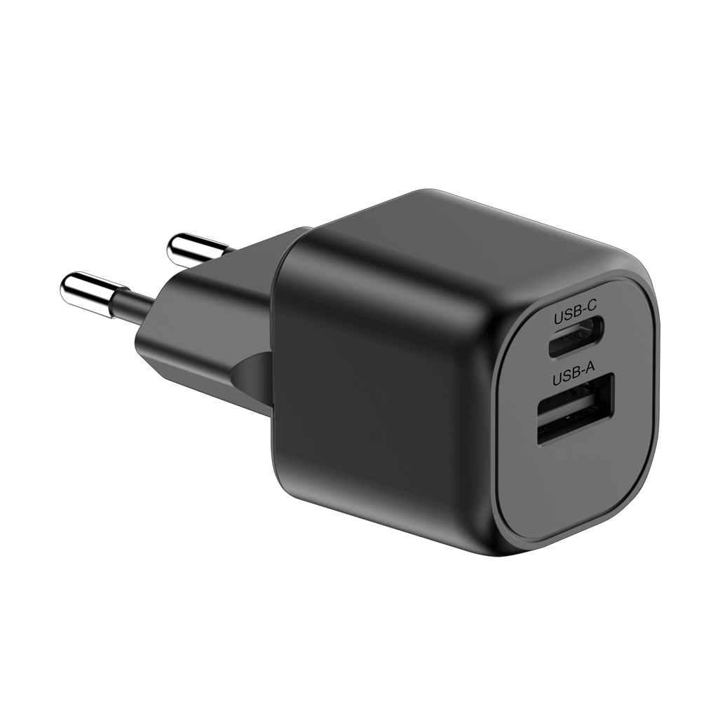 Urban Vitamin Monterey 20W GaN-Ladegerät USB-C PD + USB-A aus 38 % recyceltem PC Urban Vitamin Monterey 20W GaN-Ladegerät USB-C PD + USB-A aus 38 % recyceltem PC