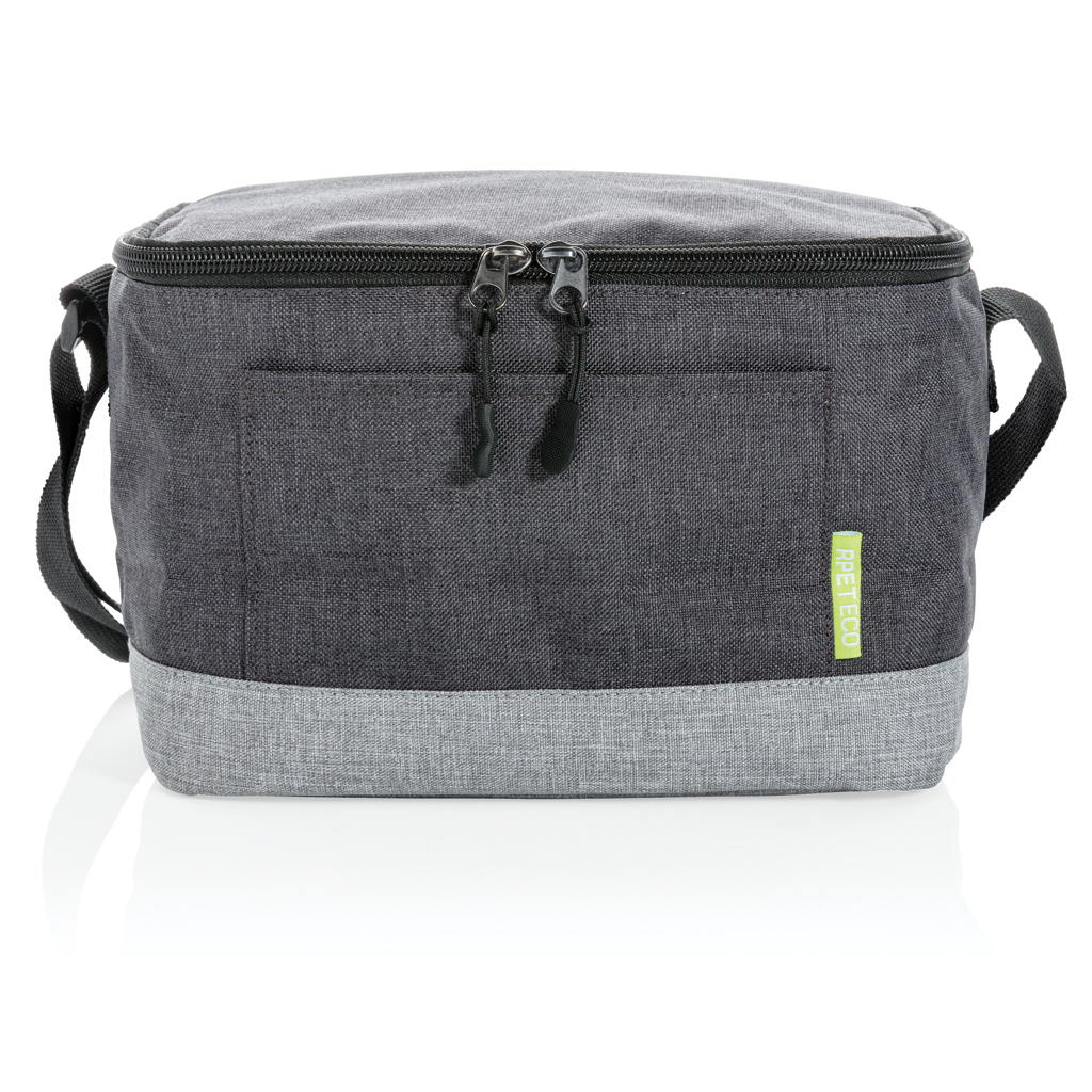 RPET Kühltasche Duo-Design für Events und Messen mit Logo RPET Kühltasche Duo-Design für Events und Messen mit Logo