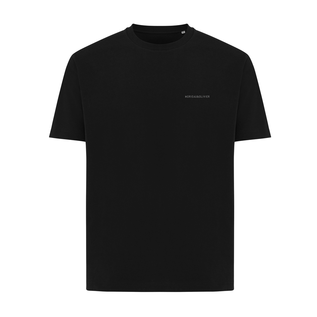 IQONIQ Teide Unisex Boxy-Fit T-Shirt aus Recycling- und Bio-Baumwolle, bedruckbar